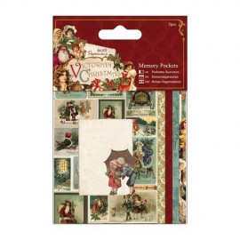 Memory Pockets (5pcs) - Victorian Christmas