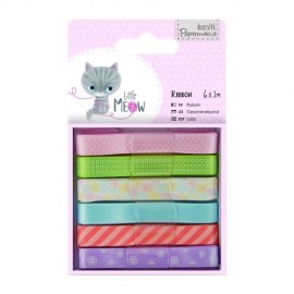1m Ribbon (6pcs) - Little Meow