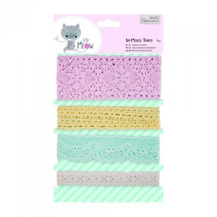 1m Mixed Trims (4pcs) - Little Meow