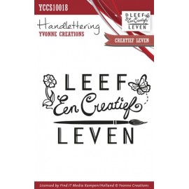 Clearstamp - Handlettering - Yvonne Creations - Creatief leven