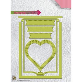 Special Card Die "Stamping card dies: heart"