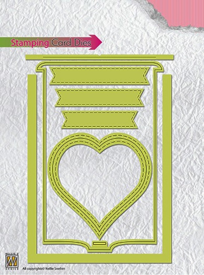 Special Card Die "Stamping card dies: heart"