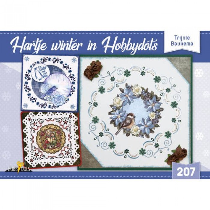 Hobbydols 207 - Hartje winter in Hobbydots - Trijnie Baukema