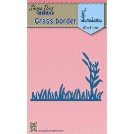 Shape Dies blue "Grass border-2"