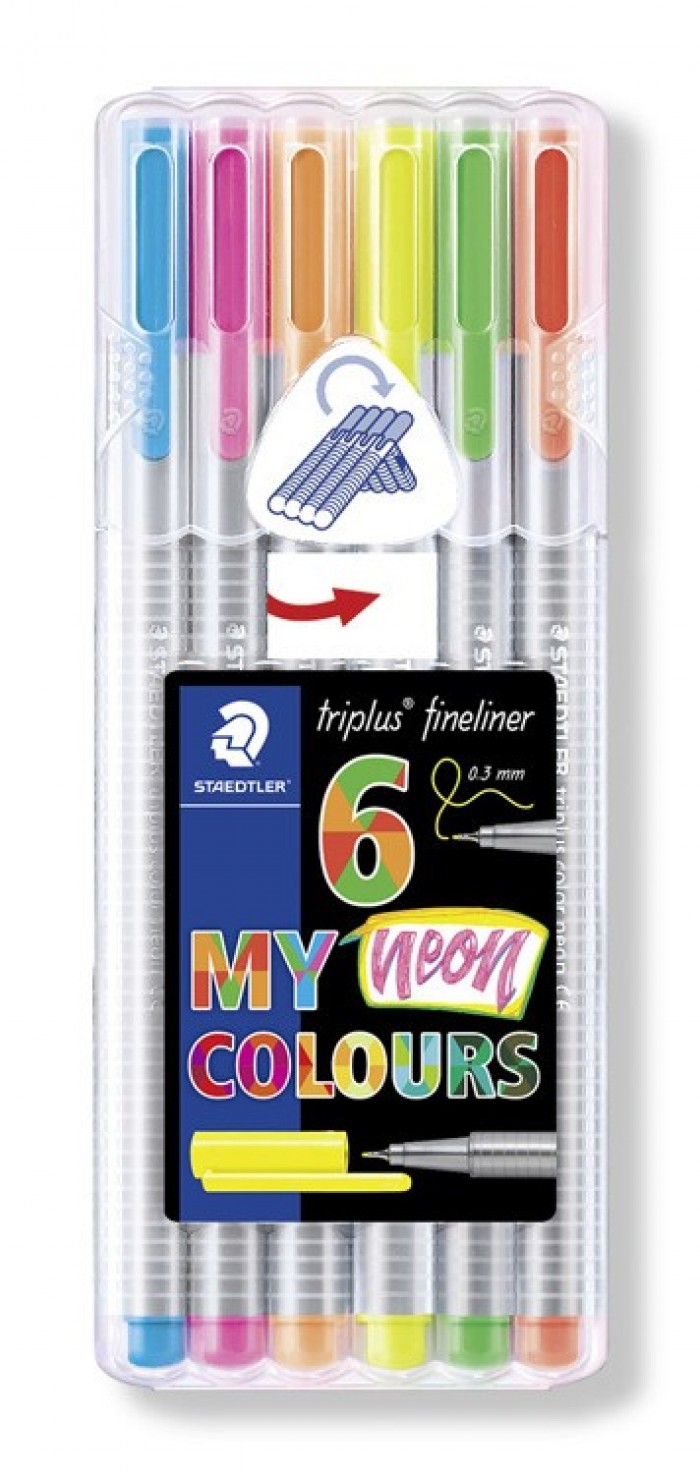 Fineliner Triplus 0.3MM 6st. box