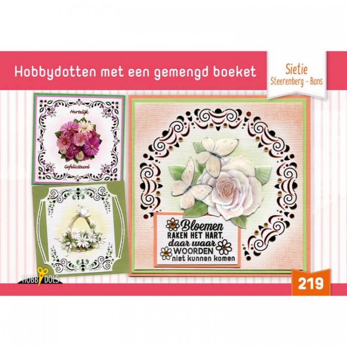 Hobbydols 219 Met een gemengd boeket - Sietie Steerenberg - Bons