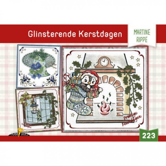 Hobbydols 223 Glinsterende Kerstdagen - Martine Rippe