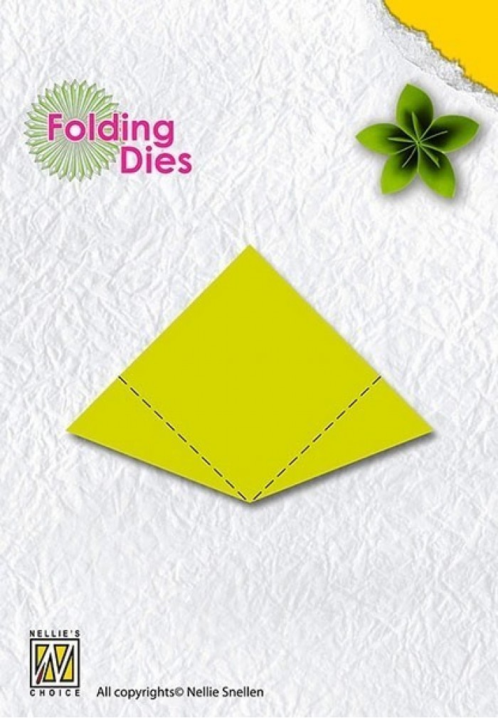 Folding Dies "medium flower"