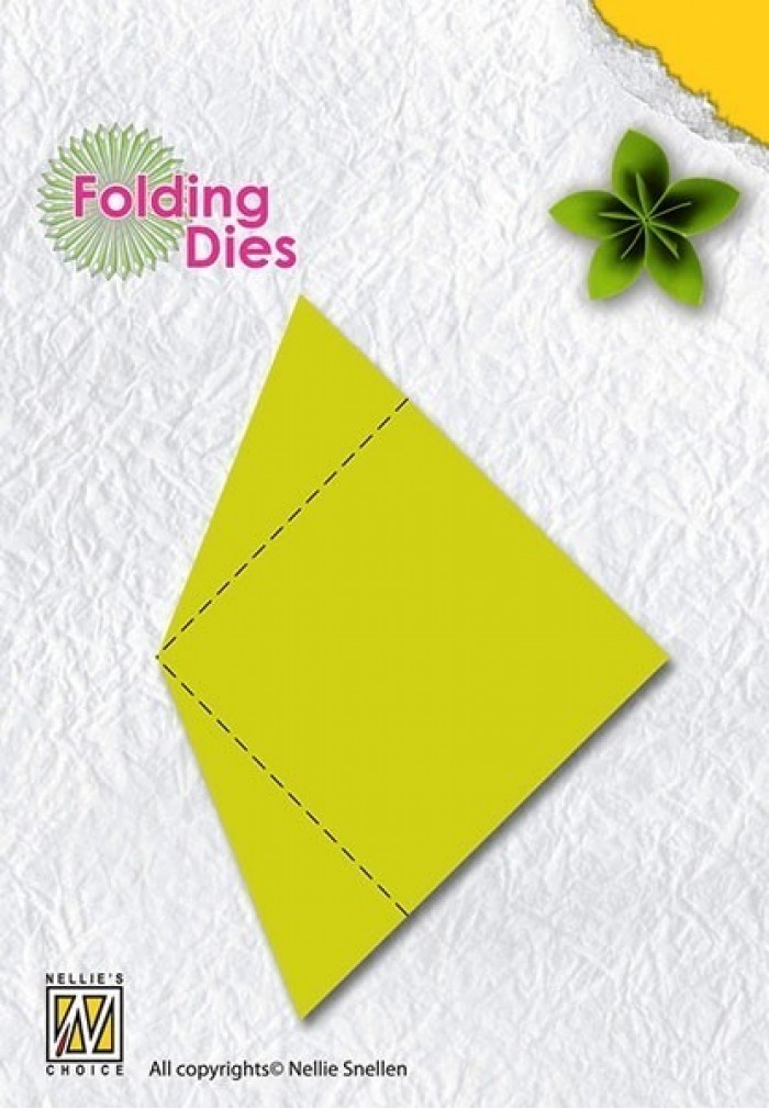 Folding Dies "large flower"