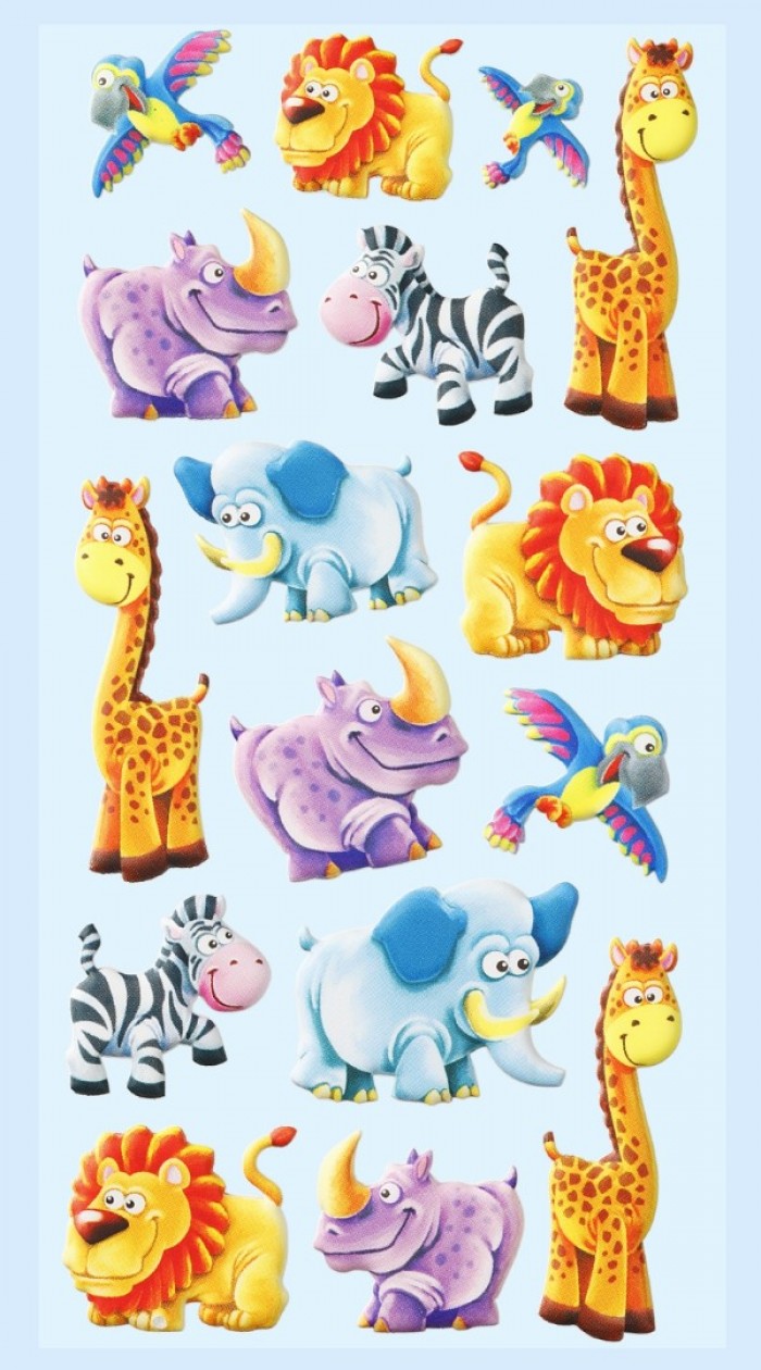 CREApop® Softy-Stickers Afrikadieren