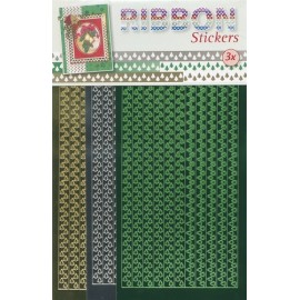 Ribbon Stickers - Groen