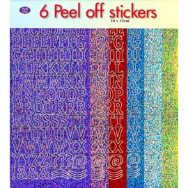 Peel-off stickers sets ABC Diamond