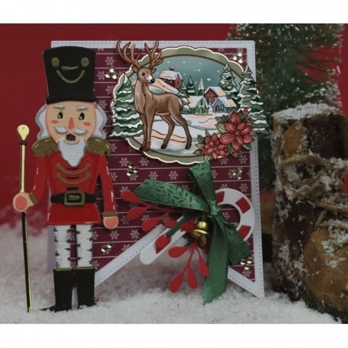 3D Cutting Sheet - Yvonne Creations - The Wonder of Christmas - Wonderful Village 