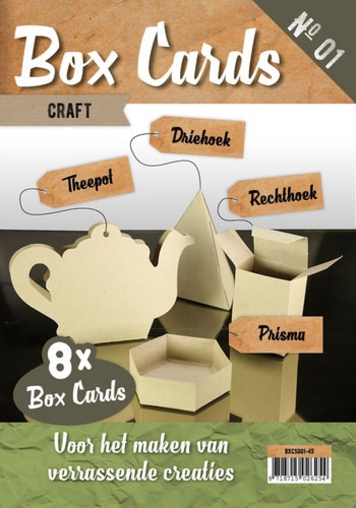 Box Cards 1 - Wit