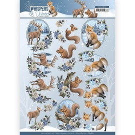3D Cutting Sheet - Amy Design - Whispers of Winter - Forest Animals