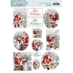 Scenery Cutting Sheets - Card Deco Essentials - Christmas - Dutch