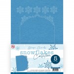Card Deco Snowflake Collection - Shape Card Turquoise