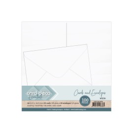 A6 Cards and Envelopes 100PK White