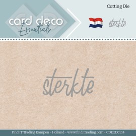Card Deco Essentials - Dies - Sterkte