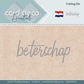 Card Deco Essentials - Dies - Beterschap