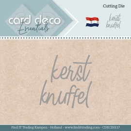 Card Deco Essentials - Dies - Kerstknuffel