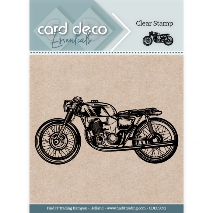 Card Deco Essentials Clear Stamps - Motor