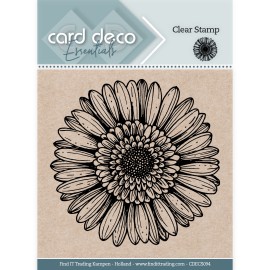 Card Deco Essentials Clear Stamps - Gerbera
