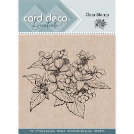 Card Deco Essentials Clear Stamps - Hydrangea