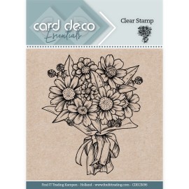 Card Deco Essentials Clear Stamps - Bouquet