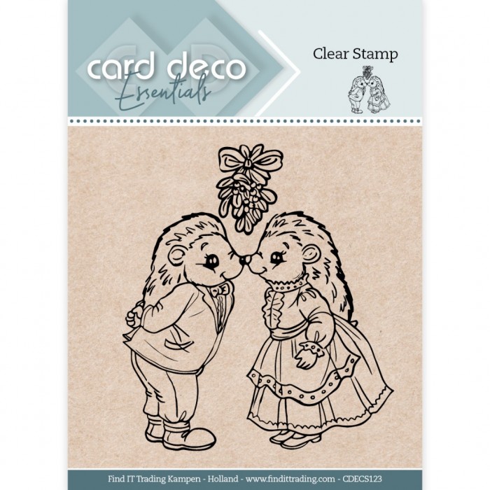 Card Deco Essentials Clear Stamps - Christmas love