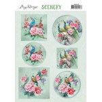 Push Out Scenery - Amy Design - Aquarella - Birds