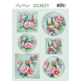 Scenery - Amy Design - Aquarella - Birds