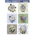 Push Out Scenery - Jeanine's Art - A Perfect Christmas - Christmas Candle Square