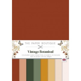 The Paper Boutique Vintage Botanical Colour Card Collection