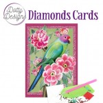 Dotty Designs Diamond Cards - Tropical Bird