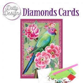 Dotty Designs Diamond Cards - Tropical Bird