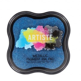 Pigment Ink Pad - Metallic Jean Blue