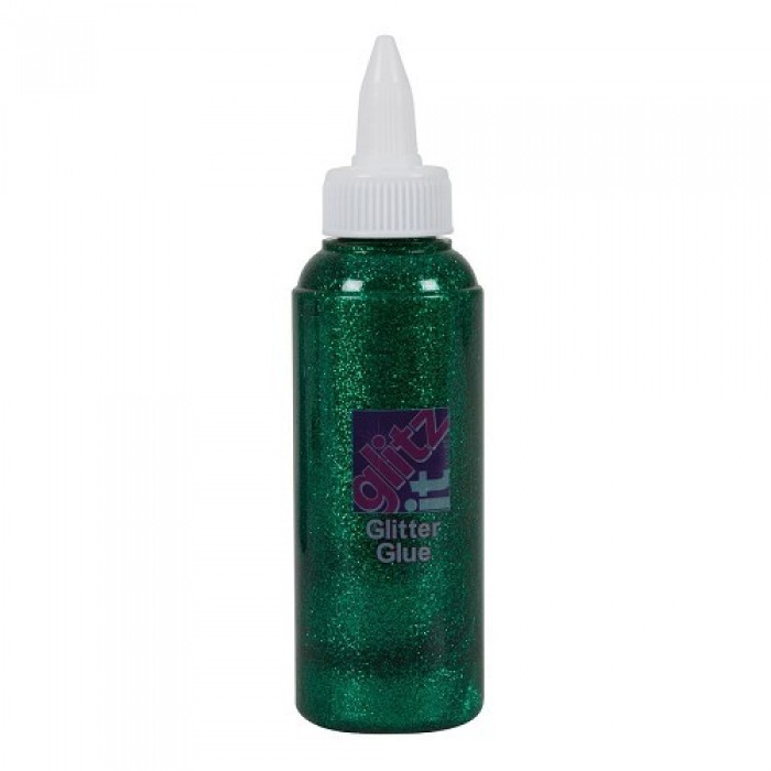 Glitter Glue (120ml) - Evergreen