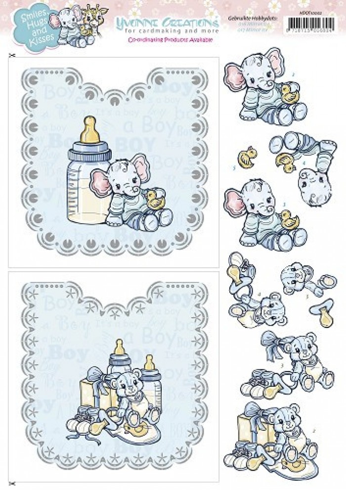 Hobbydots Sheets - Yvonne Creations - Baby Boy