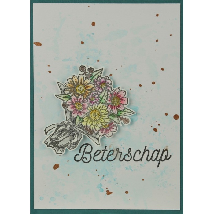 Card Deco Essentials Clear Stamps - Bouquet 