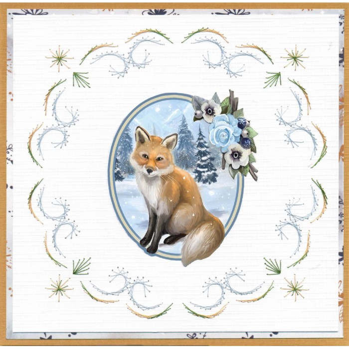 3D Cutting Sheet - Amy Design - Whispers of Winter - Forest Animals 