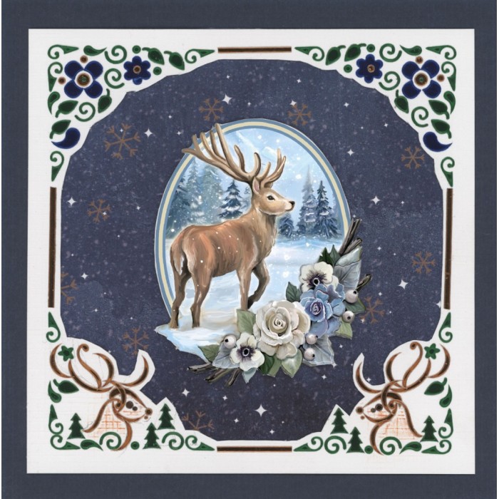 3D Cutting Sheet - Amy Design - Whispers of Winter - Forest Animals 