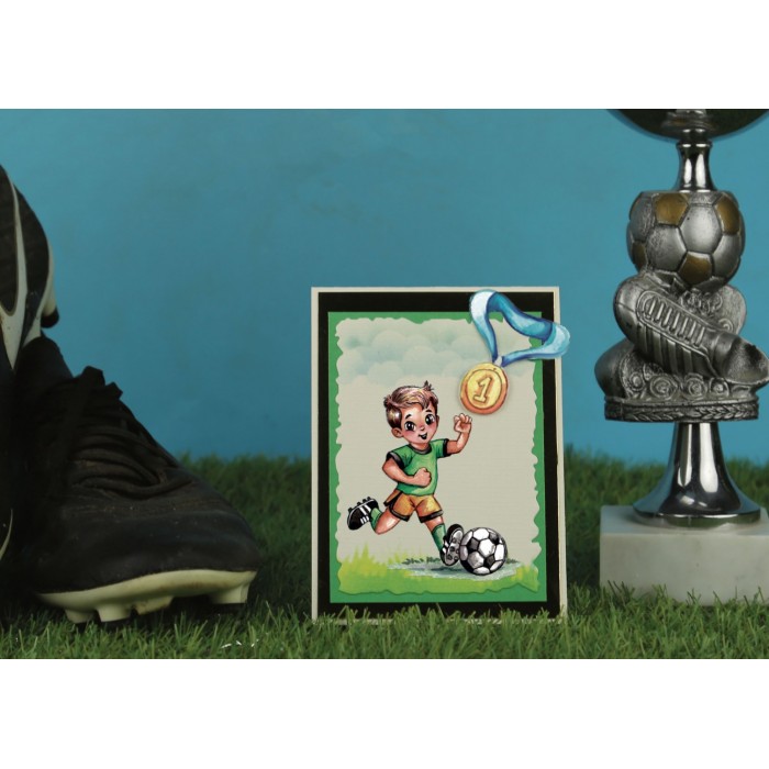 3D Cutting Sheet - Yvonne Creations - Soccer Parts 