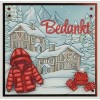 Card Deco Essentials Clear Stamps - Snow Clothes