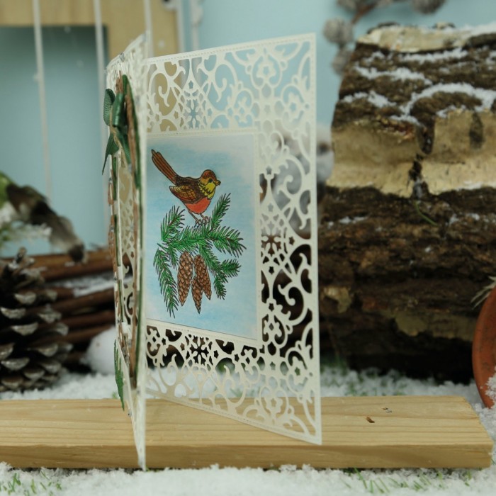 Dies - Jeanine's Art - Winter Garden - Snowflake Frame 