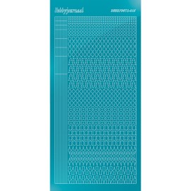 Hobbydots sticker 15 - Mirror Azure Blue