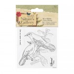 90 x 90mm Clear Stamp - Nature's Gallery