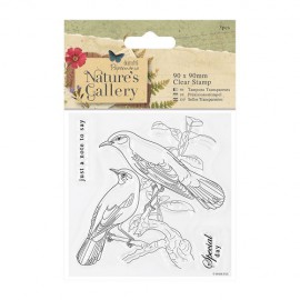 90 x 90mm Clear Stamp - Nature's Gallery