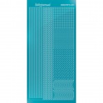 Hobbydots sticker 01 - Mirror Azure Blue