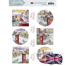 Push Out Scenery - Card Deco Essentials - Christmas - English